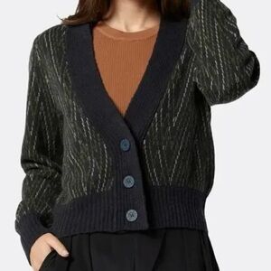JOIE Wool Blend Cardigan Sample Size Small